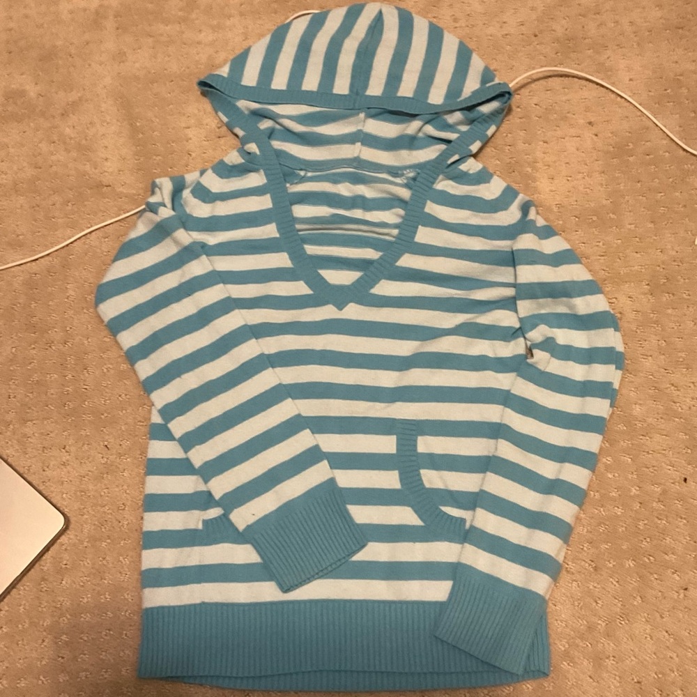 Y2K striped jacket